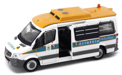 [ Back-order ] TINY ATC64791 1:76 Tiny City No.22 Mercedes Benz Sprinter FL Hong Kong Customs Diecast