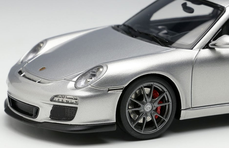 [ Back-order ] Make Up EIDOLON EM602B 1:43 Porsche 911 (997.2) GT3 2010 GT Silver Metallic