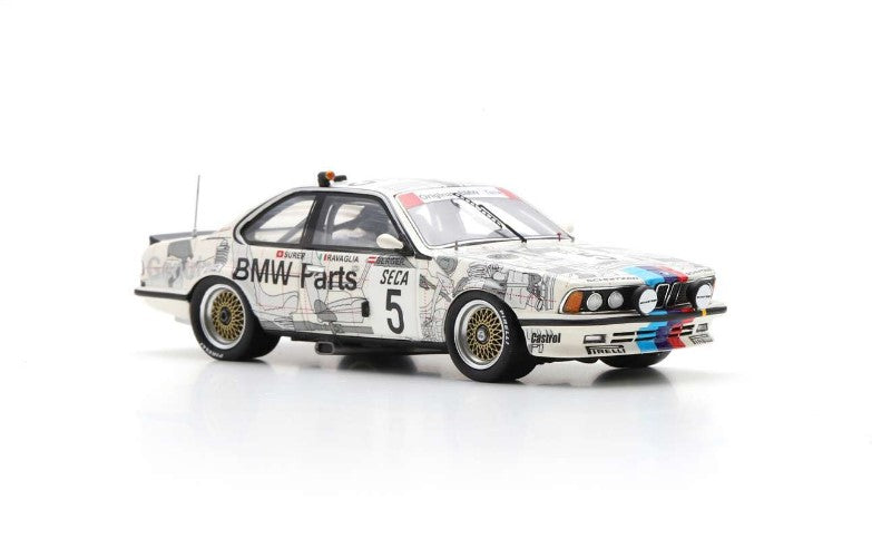 43SPA1985 SPARK 1:43 BMW 635 CSI #5 Winner 24H Spa 1985 R.Ravaglia - G.Berger - M.Surer