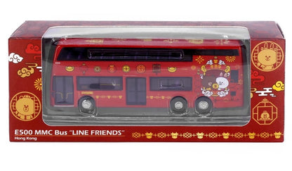 [ Back-order ] TINY ATC65154 1:110 Tiny City E500 MMC "Line Friends" Diecast