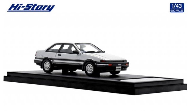 [ Back-order ] Hi-Story HS452SL 1:43 Toyoya SPRINTER TRUENO 2dr GT APEX (1983) High Metal Twton Resin