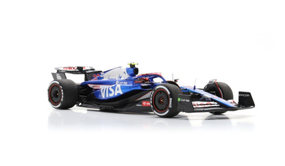 18S985 Spark 1:18 Visa Cash App RB Formula One Team VCARB 01 #22 TBC Saudi Arabia Saudi Arabian GP2024 Yuki Tsunoda