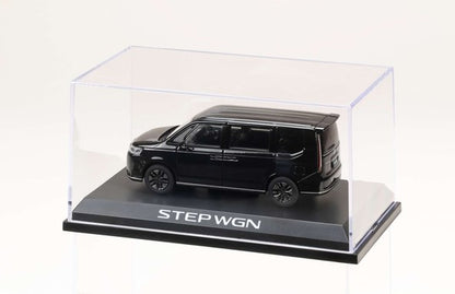 [ Back-order ] Hobby Japan HJ432004BK 1:43 Honda STEP WGN e:HEV SPADA Crystal Black Pearl