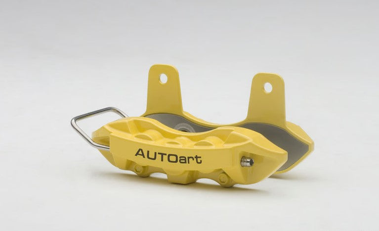 [ Back-order ] AUTOart 40254 Brake Caliper Name Card Holder Yellow Die-cast