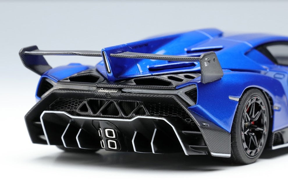 [ Back-order ] Make Up EIDOLON EM449H 1:43 Lamborghini Veneno 2013 Blue Renaissance