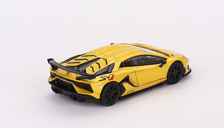 MGT00563-L TSM MINI-GT 1:64 Lamborghini Aventador SVJ Giallo Orion Yellow LHD