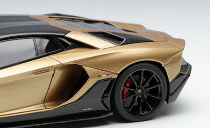 [ Back-order ] Make Up EIDOLON EM634C 1:43 Lamborghini Aventador LP780-4 Ultime 2021 (Diansus wheel) Oro Elios