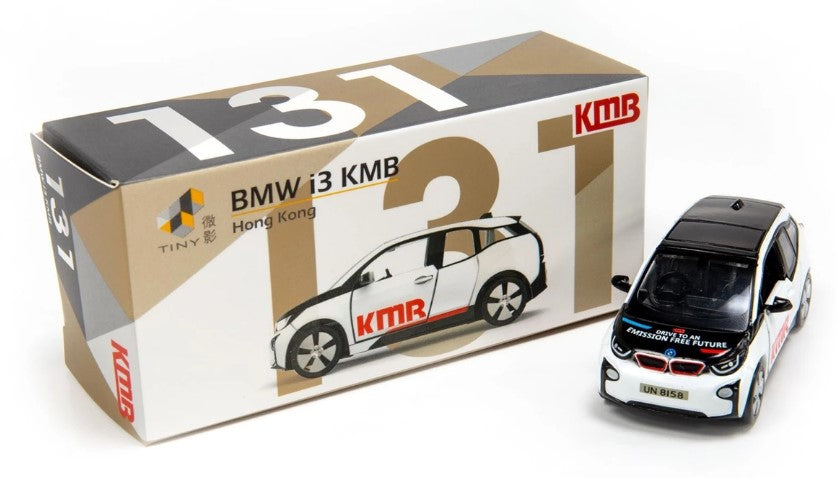 [ Back-order ] TINY KMB2018083 Tiny City No.137 BMW i3 KMB (Kowloon Motor Bus) Diecast