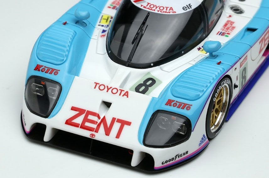 [ Back-order ] Make Up VISION VM223B 1:43 Toyota TS010 "Toyota Team Toms - ZENT" Le Mans 24h 1992 No.8