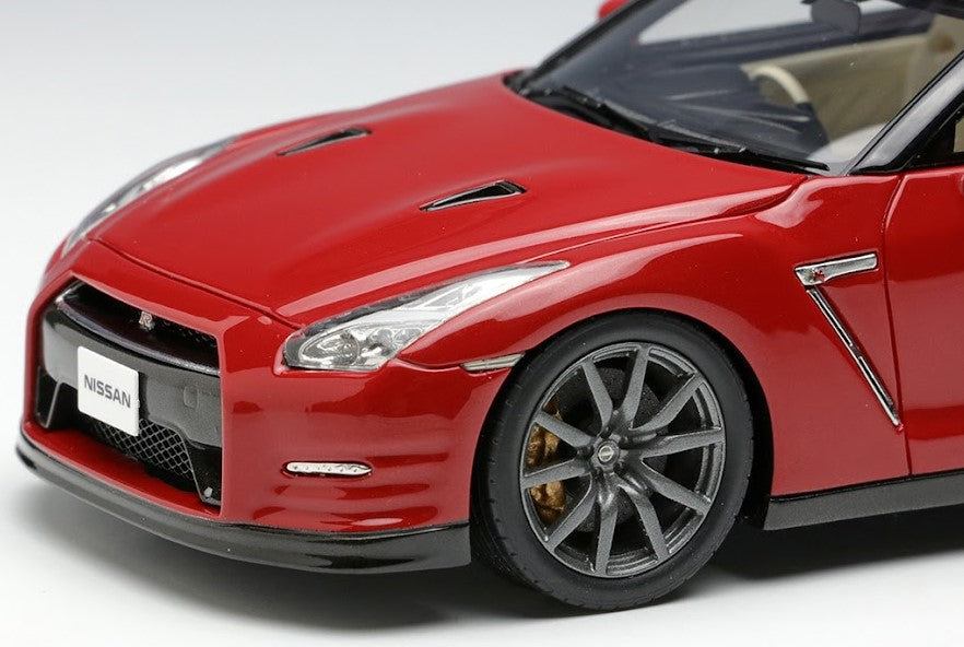 [ Back-order ] Make Up EIDOLON EM414G 1:43 Nissan GT-R 2014 (Premium Edition) Vibrant Red