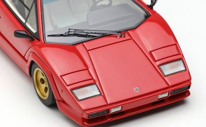 [ Back-order ] Make Up EIDOLON EM652A 1:43 Lamborghini Countach LP5000 QV 1988 Red