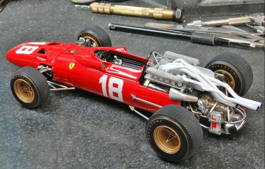 K272 Model Factory Hiro 1:20 Ferrari 312 F1-67 Ver.A Monaco GP/Holland GP/Belgium GP 1967 Fulldetail Kit