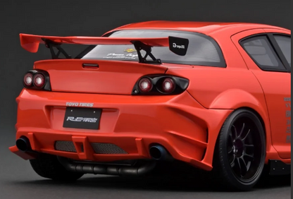 [ Back-order ] ignition model IG3176 1:18 Mazda RX-8 (SE3P) RE Amemiya Orange