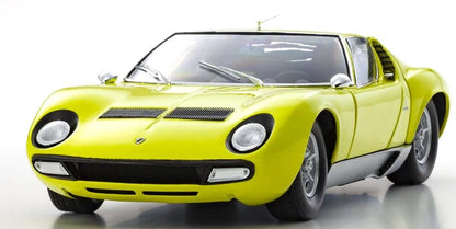 KS08317Y KYOSHO 1:18 Lamborghini Miura P400SV Yellow / Silver