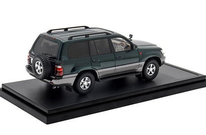 [ Back-order ] Hi-Story HS435GR 1:43 Toyota LAND CRUISER VX-LIMITED G-SELECTION (2000) Dark Green Mica/Medium Gray Metallic Resin