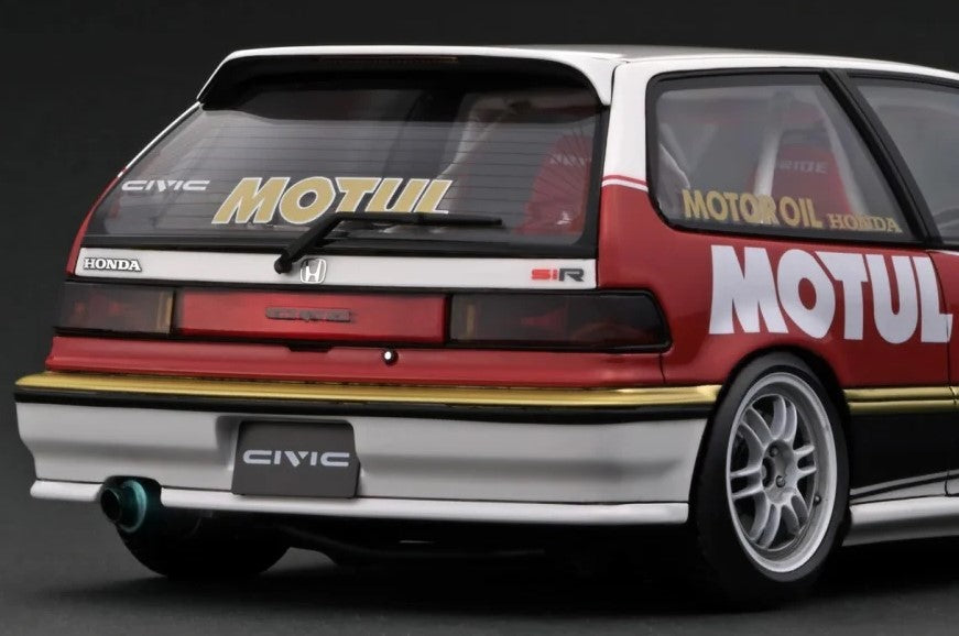 [ Back-order ] ignition model IG3123 1:18 Honda CIVIC (EF9) SiR White/Red