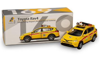 [ Back-order ] TINY ATC64625 Tiny City No.169 Toyota Rav4 Hong Kong Airport (Airfield Patrol Vehicle) Diecast