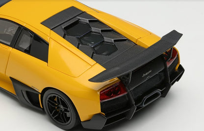 [ Back-order ] Make Up EIDOLON EM336A 1:43 Lamborghini Murcielago LP670-4 SV Geneva Motor Show 2009 Pearl Yellow