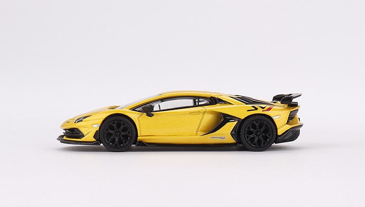 MGT00563-L TSM MINI-GT 1:64 Lamborghini Aventador SVJ Giallo Orion Yellow LHD