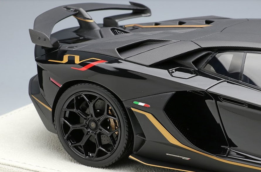 [ Back-order ] Make Up EIDOLON EML027H 1:18 Lamborghini Aventador SVJ 63 2018 Black