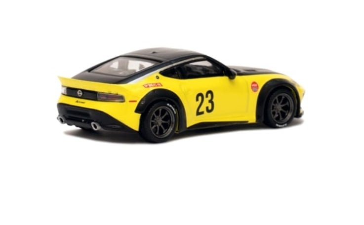 MC190-YE TSM MINI-GT 1:64 Nissan Z LB NATION WORKS Ikazuchi Yellow #23 RHD *LBWK exclusive blister pack