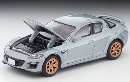 TOMYTEC Tomica 1:64 Mazda Japanese Car Era 18 RX-8 Spirit R Silver 2012 329367