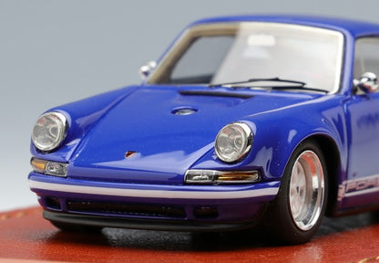 [ Back-order ] Make Up Titan64 TM001J 1:64 Singer 911(964) Coupe Blue