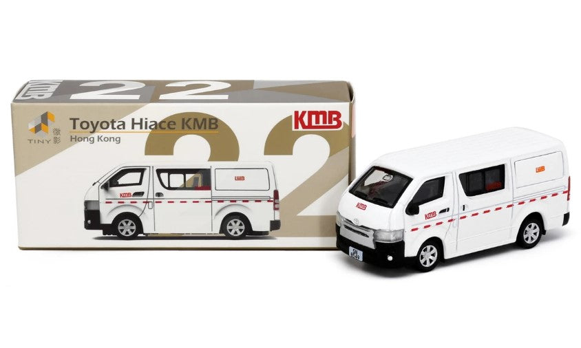 [ Back-order ] TINY KMB2021153 1:64 Tiny City KMB22 Toyota Hiace KMB Diecast