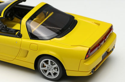 [ Back-order ] Make Up EIDOLON EM586A 1:43 Honda NSX (NA2) Type T 2001 New Indy Yellow Pearl