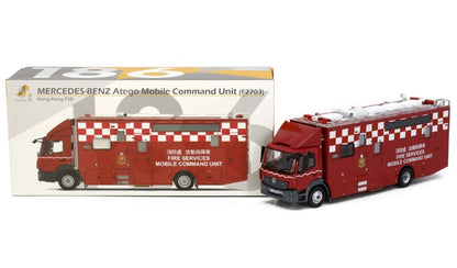 [ Back-order ] TINY ATC65512 1:76 Tiny City No.186 Mercedes Benz Atego Fire Services (F7703) Diecast