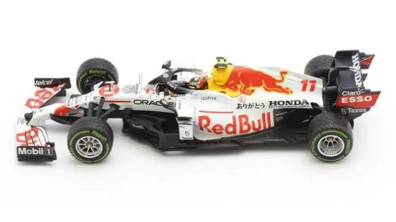 410211611 MINICHAMPS 1:43 Red Bull Racing Honda RB16B Sergio Perez Turkish GP 2021 3rd place (Thanks Honda Color)