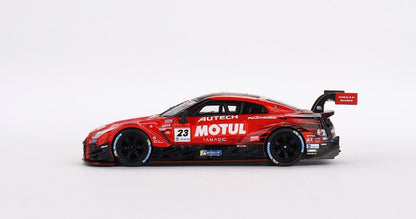 MGT00595-L TSM MINI-GT 1:64 Nissan GT-R Nismo GT500 SUPER GT 2021 #23 "MOTUL AUTECH GT-R" LHD