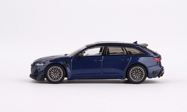 MGT00574-L TSM MINI-GT 1:64 Audi ABT RS6-R Navarra Blue Metallic LHD