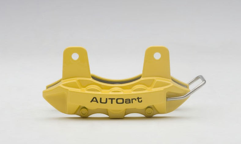 [ Back-order ] AUTOart 40254 Brake Caliper Name Card Holder Yellow Die-cast