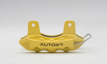 [ Back-order ] AUTOart 40254 Brake Caliper Name Card Holder Yellow Die-cast