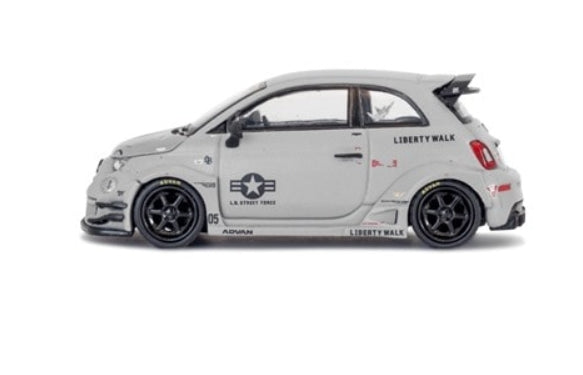 MC221-fi TSM MINI-GT 1:64 Abarth 595 LB-WORKS x Abarth Works Fighters (LBWK Exclusive Blister Box)