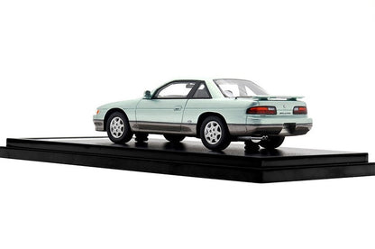 [ Back-order ] Hi-Story HS450GR 1:43 NISSAN SILVIA Q's DIA PACKAGE (1991) Lime Green Two Tone Resin