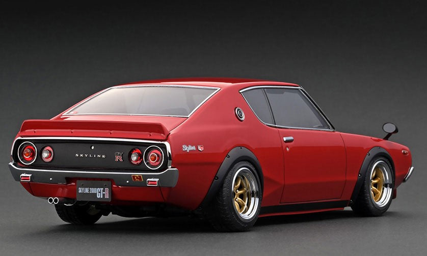 [ Back-order ] ignition model IG3455 1:18 Nissan Skyline 2000 GT-R (KPGC110) Red Resin