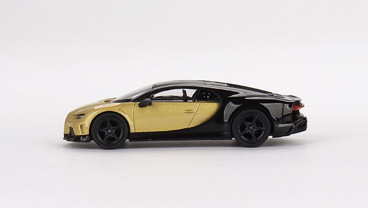 MGT00513-L TSM MINI-GT 1:64 Bugatti Chiron Super Sport Gold LHD