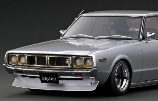 [ Back-order ] ignition model IG3271 1:18 Nissan Skyline 2000 GT-X (GC110) Silver