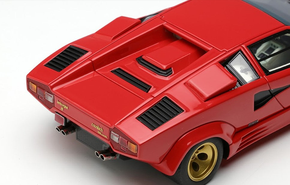 [ Back-order ] Make Up EIDOLON EM652A 1:43 Lamborghini Countach LP5000 QV 1988 Red