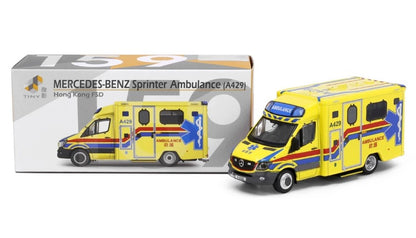 [ Back-order ] TINY ATC65078 1:76 Tiny City Mercedes Benz Sprinter FL HKFSD Ambulance (A429) Diecast