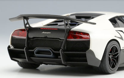 [ Back-order ] Make Up EIDOLON EM336C 1:43 Lamborghini Murcielago LP670-4 SV 2009 Pearl White