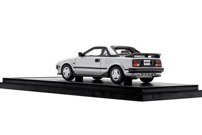 [ Back-order ] Hi-Story HS448SL 1:43 Toyota MR2 G-Limited (1984) Super Silver Metallic Resin