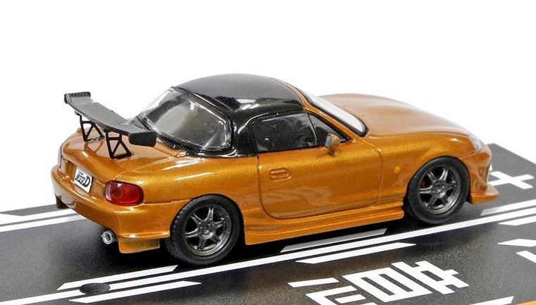 [ Back-order ] MODELER'S MD64206 1:64 Satoshi Omiya Roadster (NB8C) & Kobayakawa Lancer Evolution VII