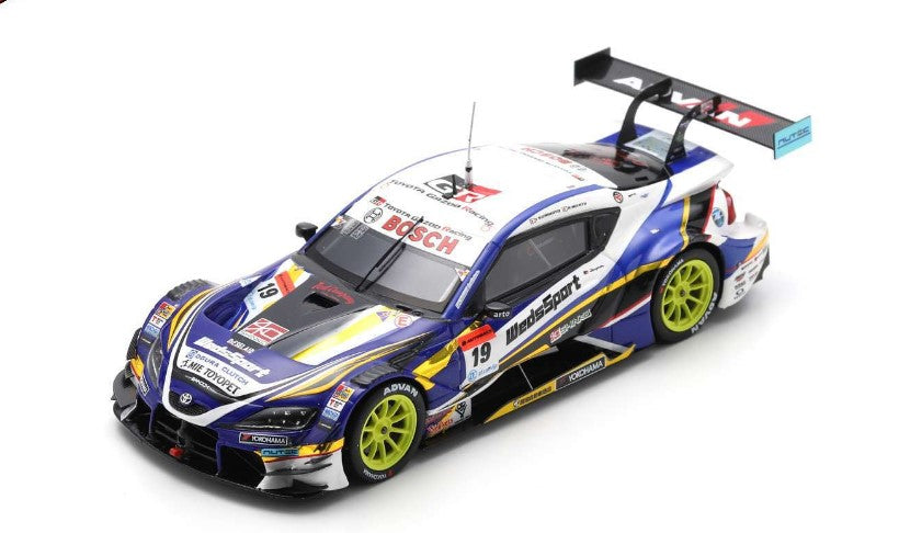 SGT126 SPARK 1:43 WedsSport ADVAN GR Supra #19 TGR TEAM WedsSport BANDOH GT500 SUPER GT 2021