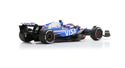 18S985 Spark 1:18 Visa Cash App RB Formula One Team VCARB 01 #22 TBC Saudi Arabia Saudi Arabian GP2024 Yuki Tsunoda