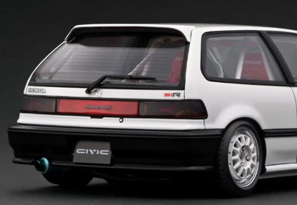 [ Back-order ] ignition model IG3126 1:18 Honda CIVIC (EF9) SiR White