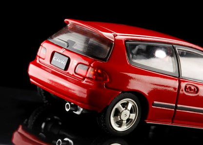 [ Back-order ] Hobby Japan HJ641017SR 1:64 Honda civic (EG6) SiR-S with Engine Display Model Mirano Red