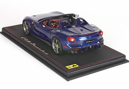 P18125G BBR 1:18 Ferrari F60 America 2014 Blu Tour Fr./Livery Rosso Corsa model car